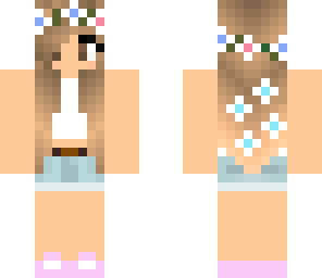 pastel flower girl