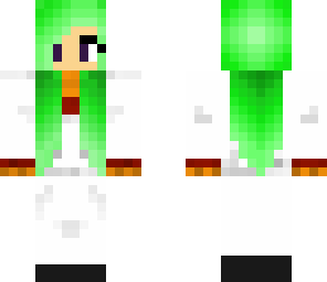 green hair unfinished