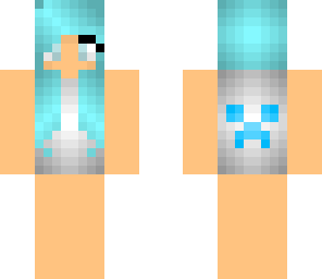 blue creeper girl