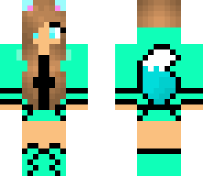 blue wolf girl