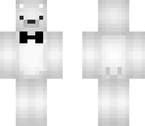 polar bear in bow tie