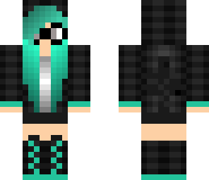 nerdy emo girl