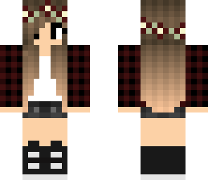 plaid girl