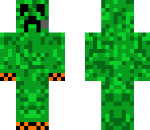 creeper wearing a headset