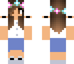girl with flower crown