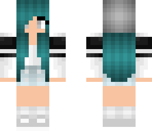 -softy panda- blue haired