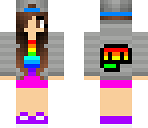 rainbow pewdiepie girl