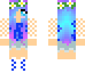 galaxy flower girl