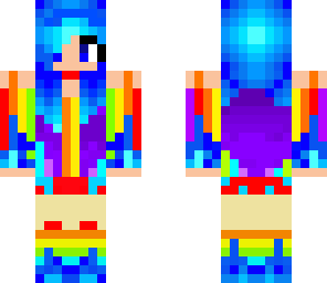 rainbow girl