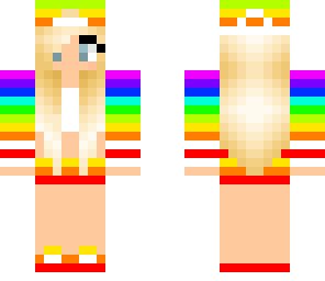 rainbow girl