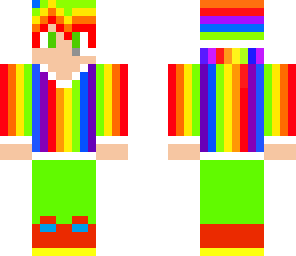 extreme rainbow boy