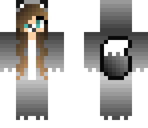 ombre wolf baby