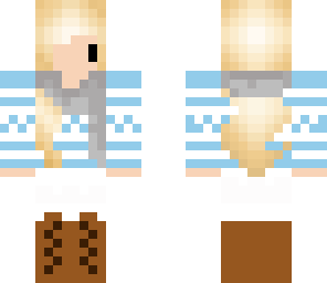 chibi winter girl