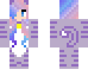 rainbow hair base cat