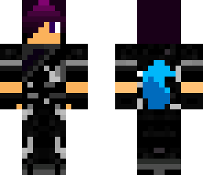 purple blu man