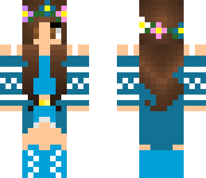 blue sweater girl
