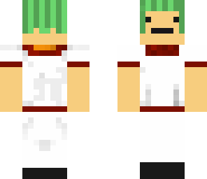 boy with green hair