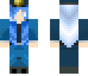 blue hair officer