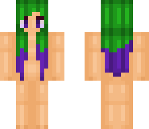 green and purple ombre