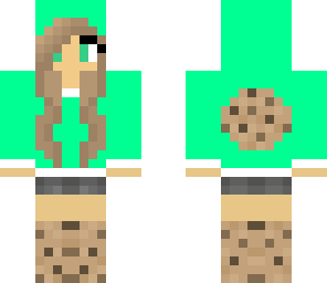 lime green cookie girl 