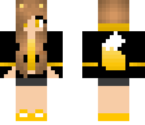 gold wolf girl