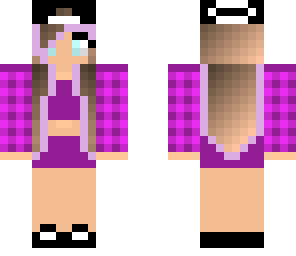 cool purple girl