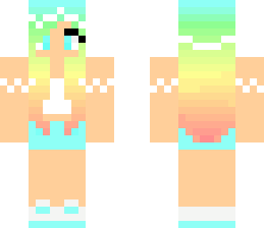 rainbow girl