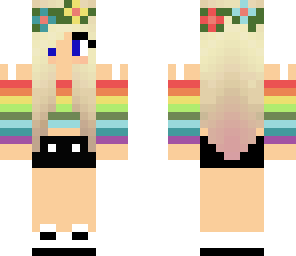 rainbow girl