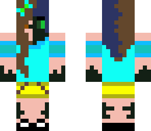 half zombie girl