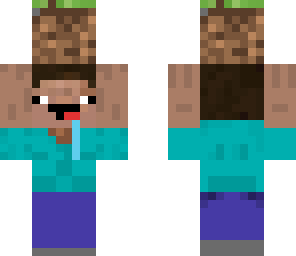 i have a grass block to