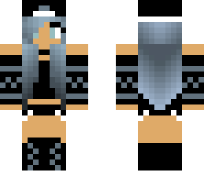 blue hair girl