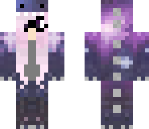 galaxy dino girl