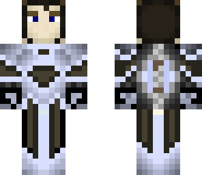 dark brown knight with hood and no cape