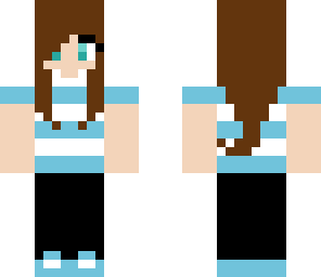 light blue girl