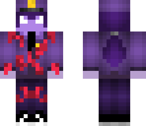bloody purple guy