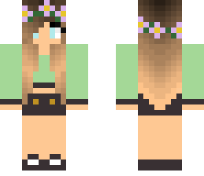 improved flowercrown girl