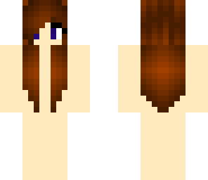 brown hair skin base