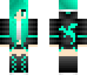 mint dragon girl