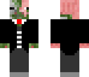 zombie pigdude in a suit