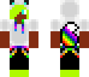 rainbow fox boy 