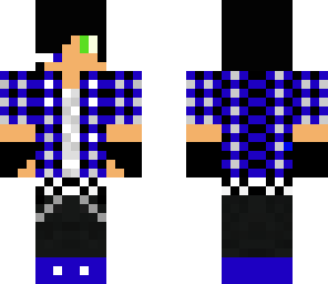 head-set boy blue