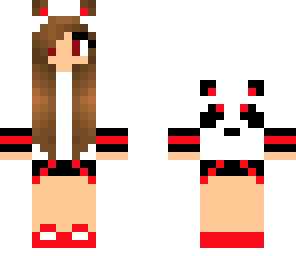 cute red panda girl