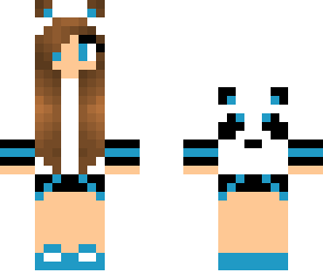 blue panda