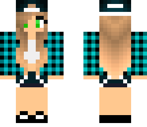 cute blue tomboy