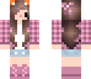 chibi girl with fox ears