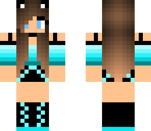blue ombre panda
