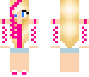hot pink girl