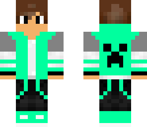 neon green boy
