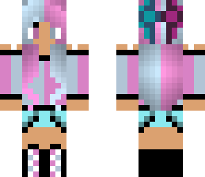 gray and pink girl