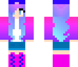 cotton candy girl